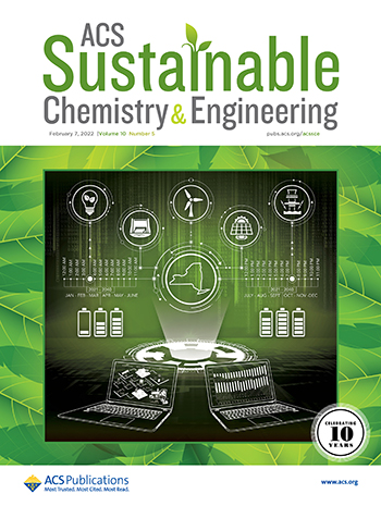 ASC Sustainable Chemistry and Engineering cover